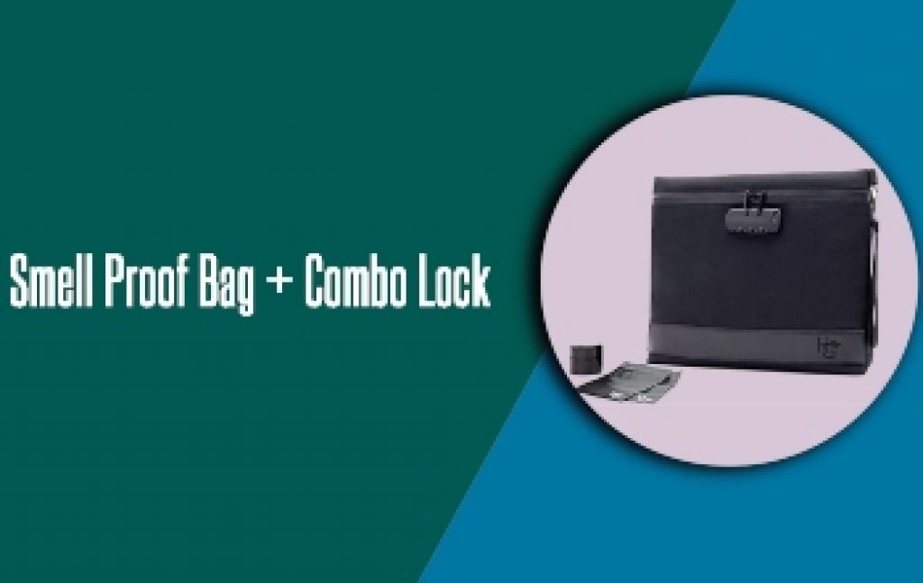 Smell Proof Bag With A Combo Lock