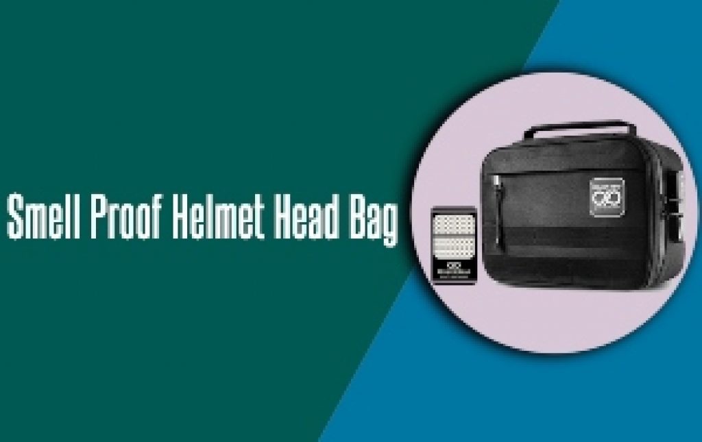 Smell proof bag Helmet head